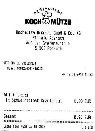 tard Hffner Kochmtze Restaurant